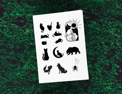 Foil Designs for Tracing - Digital Download Only